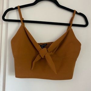 Crop top with tie